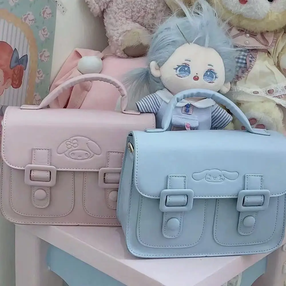 

Аниме Kawaii Hellokittys Cinnamoroll Kuromi модная Милая мультяшная сумка-мессенджер через плечо Повседневная Портативная сумка-мессенджер игрушки подарок