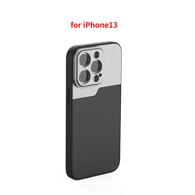 Universal 17mm Thread Phone Case Kit for iPhone 14 13 12 Pro Plus Max Mini for Anamorphic Telescope Macro Telephoto Lens Case 4