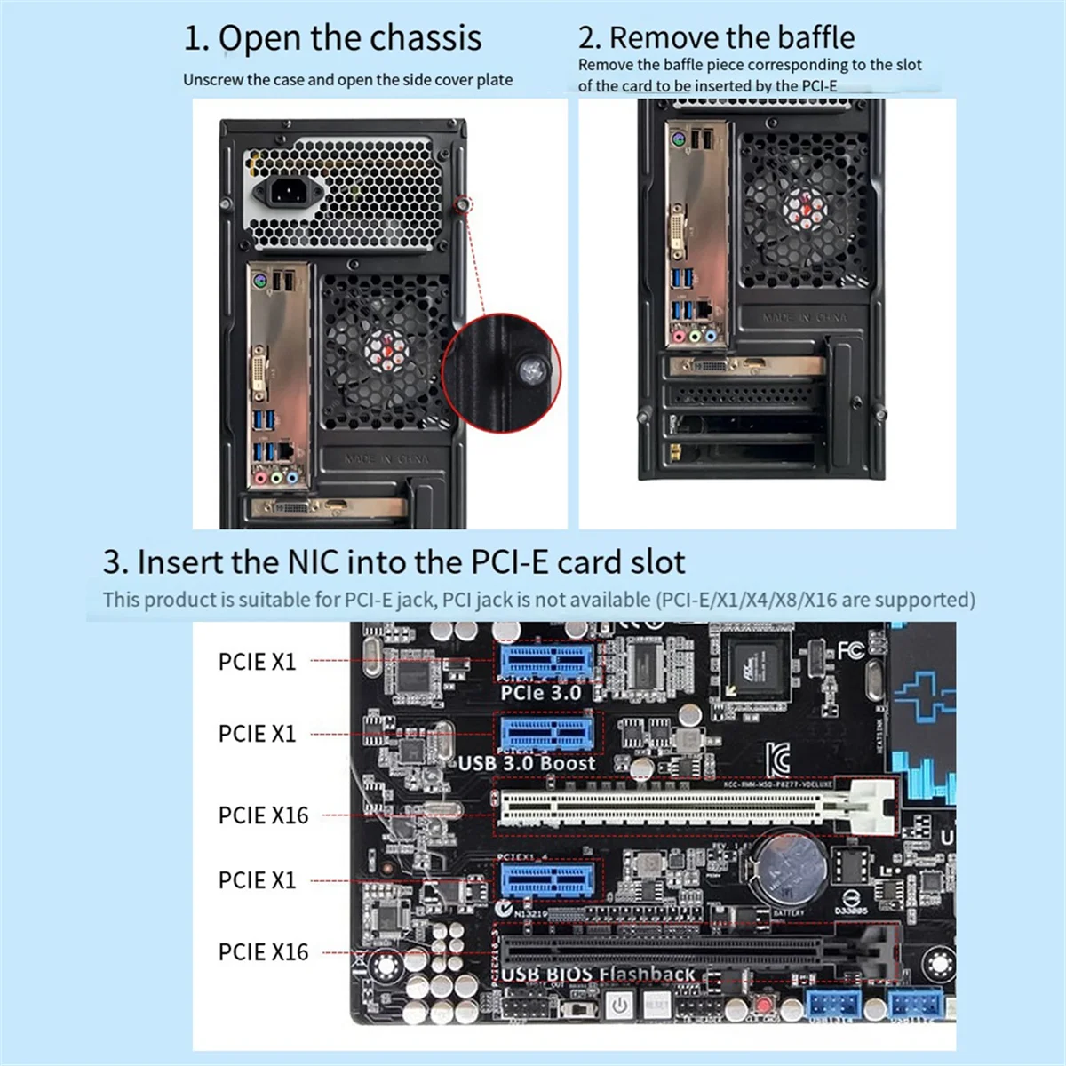 QCNFA765 WiFi6E WiFi-карта Беспроводной адаптер PCIE 5970M Трехдиапазонный 2 4G/5G/6G BT5.2 802.11AX 10DB