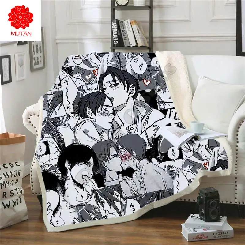 

Привлекательное одеяло с капюшоном из аниме с 3D принтом, носимые одеяла, Флисовое одеяло для взрослых и детей, Прямая поставка