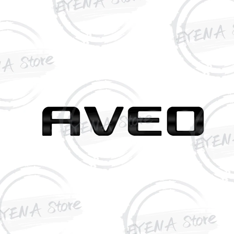 

Металлический значок с надписью для Chevrolet Aveo, стикеры для заднего багажника автомобиля, оформление автомобиля