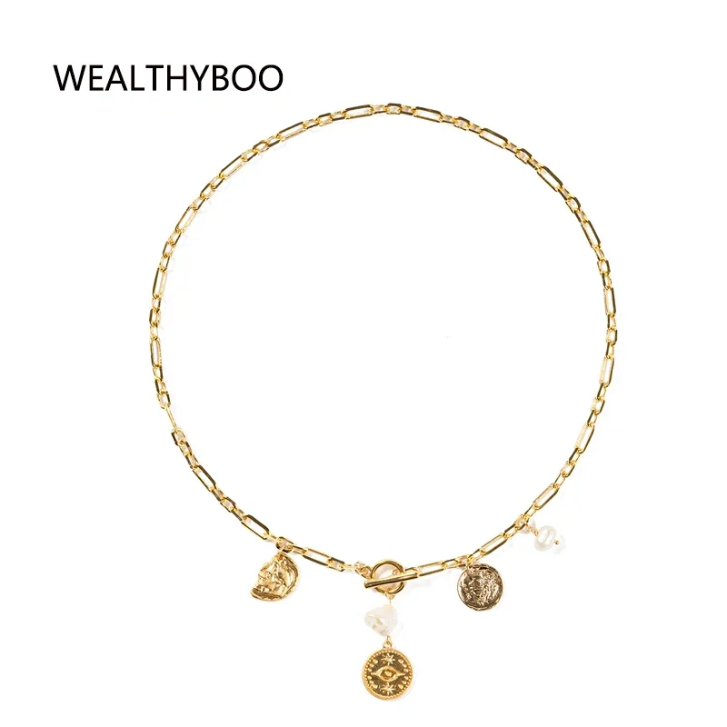 Винтажное ожерелье с жемчугом в стиле барокко