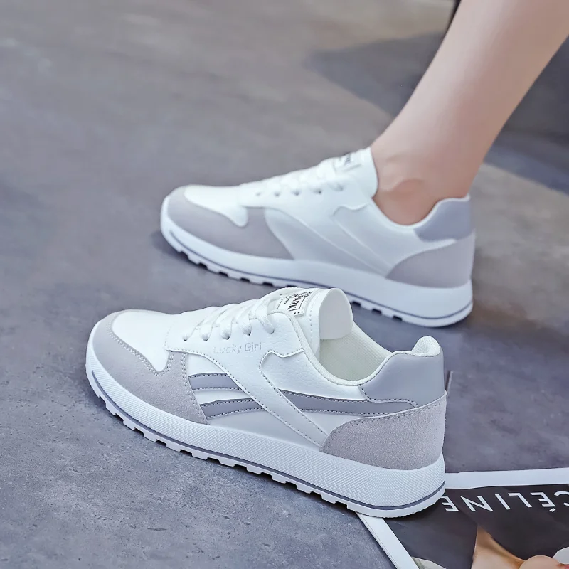 

2023 Spring New Woman Casual Shoes Sneakers Fashion Patchwork Womens Sports Shallow Mouth Shoes for Women Zapatos De Mujer