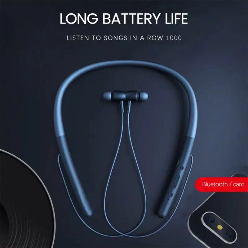 

IPX5Waterproof Magnetic Wireless Earphone Bluetooth 5.0 R12 Neckband Sport Earbuds Music Headset Handsfree Calls With Microphone