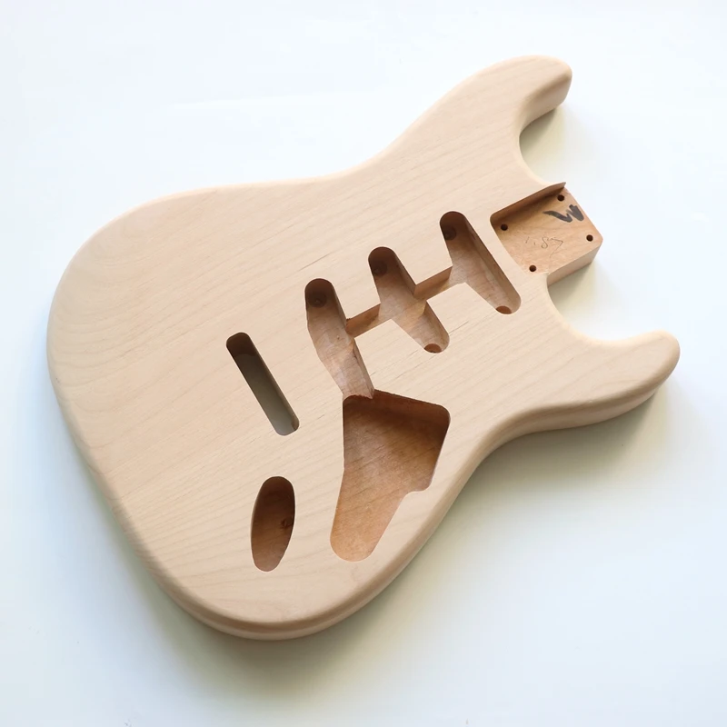 

ST Guitar Body Electric Guitar Assembly DIY Alder Three Single Universal Body Semi-Finished Alder Wood Log Piano