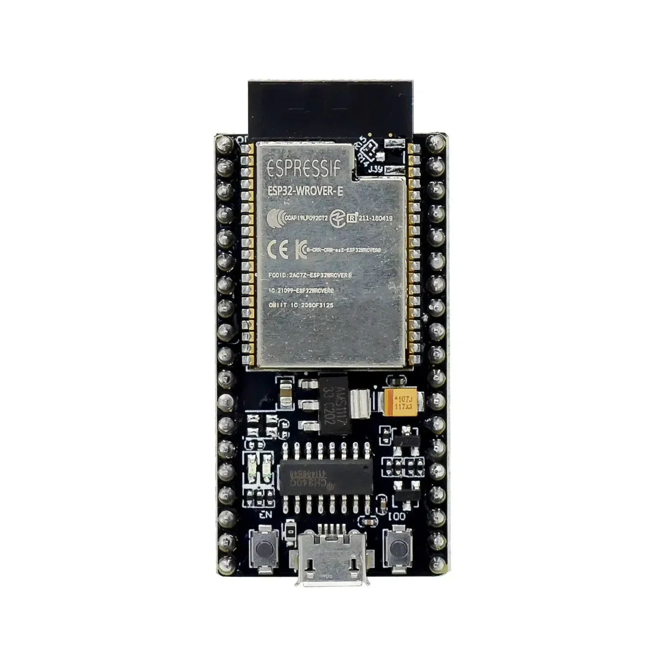 Макетная плата ESP32/ESP-32S NodeMCU-32S CH340 MICRO USB WiFi + для Bluetooth со сверхнизким