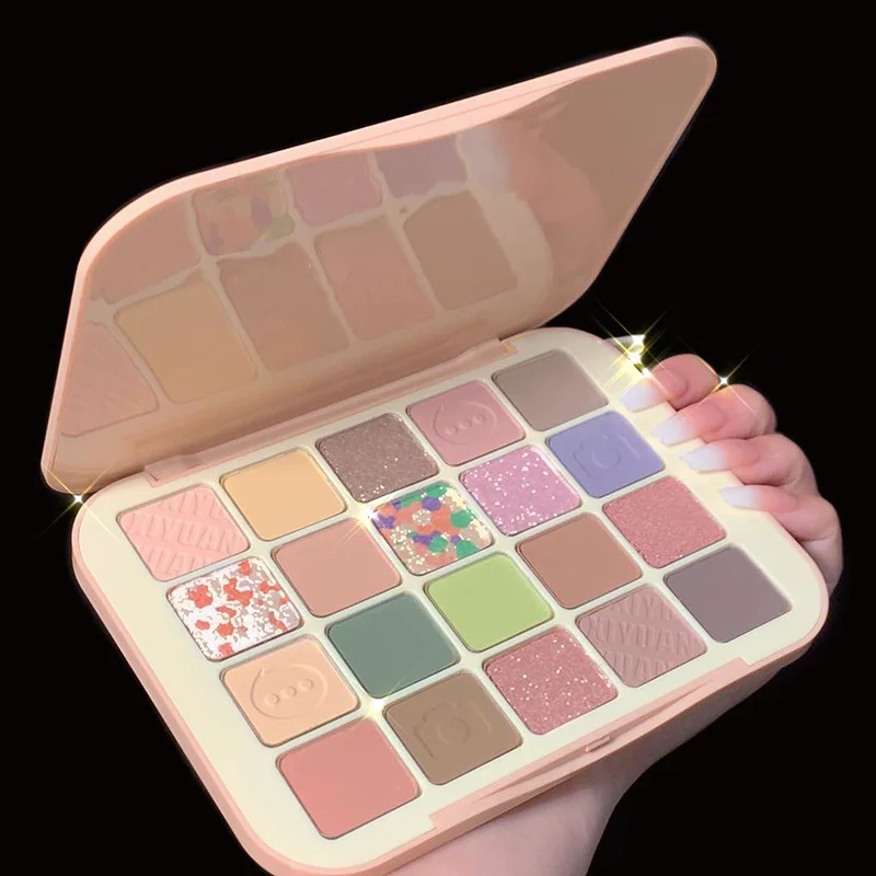 

Light Colour Make-up Oil Painting Tray Summer Field 20 Color Eyeshadow Plate Sunset Pearl Light Matte Flashing Disc
