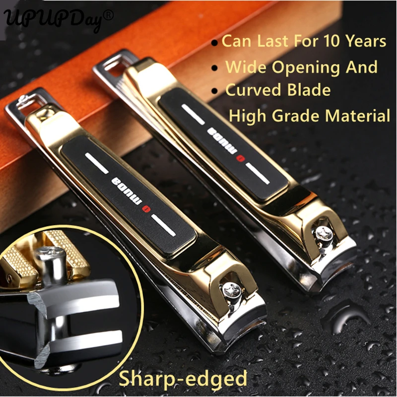 

Excellent Sharp Nail Cutters Elegant Nail Clipper Carbon Steel Flat Mouth Easily Cut Cleaning And Hygiene Hard Toenails File