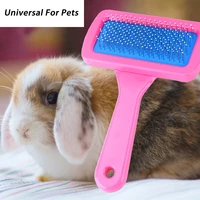 portable pet comb dog grooming trimmer fur brush grooming comb for guinea pig rabbit cat brushes dog accessories pet supplies
