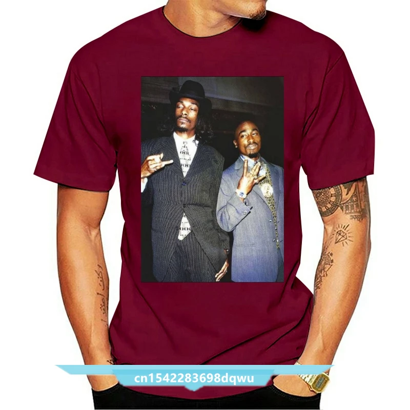 

SoKoolStore 2Pac And Snoop Doggy Dogg Westside Photo T-Shirt Tupac Hip Hop T-Shirt Rap 785