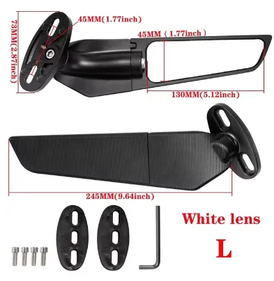 Для Aprilia GPR250R APR250 Rs660 RS125 RS250 зеркало для мотоцикла модифицированный нож с ветровым