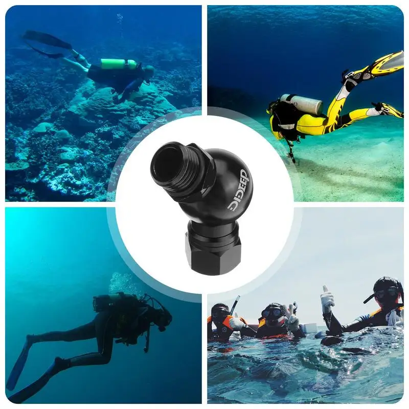 Адаптер для подводного спортивного шланга второго этапа