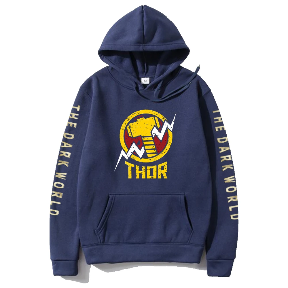 

Удобный разноцветный пуловер свободного покроя с надписью 2D, с популярными героями комиксов