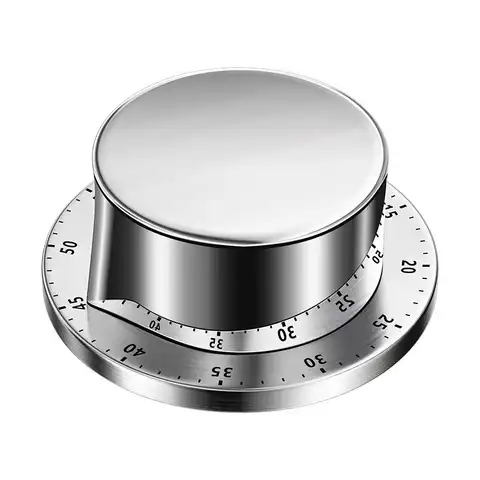 Кухонные весы механический кухонный Магнитный обратный отсчет времени менеджер вращающийся кухонные аксессуары из нержавеющей стали