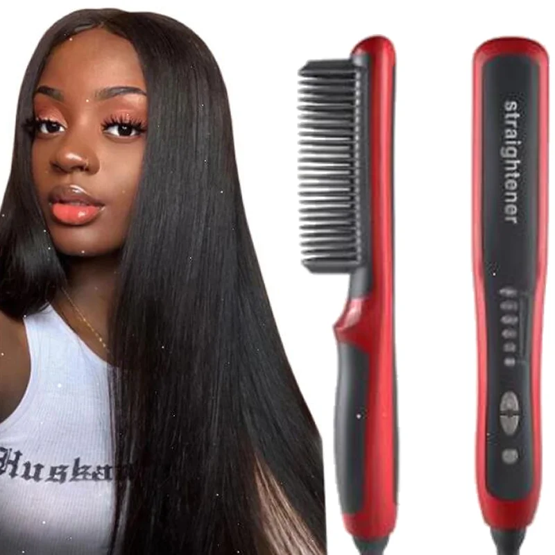 

2 в 1, расческа для выпрямления волос