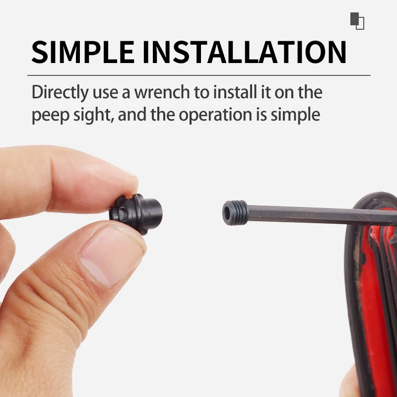 Набор из 9 линз для стрельбы лука 37/45 градусов