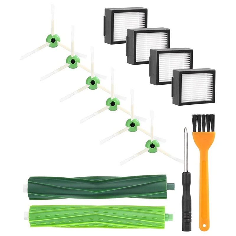 

Main Brush Side Brushes HEPA Filter Compatible For I7 E5 E6 Vacuum Cleaner Replacement
