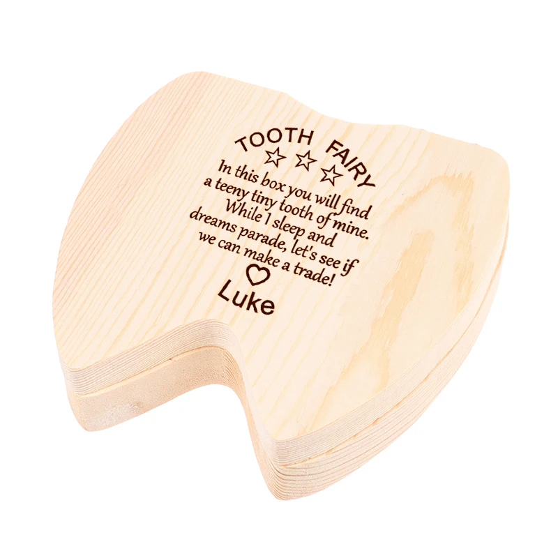 

Personalised Tooth Fairy Poem Tooth Holder Tooth Box Keep Teeth Tooth Safe Tooth Storage Baby Boxes Spanish