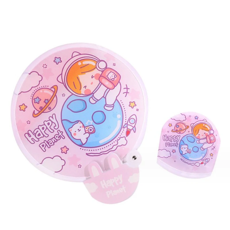 1 Шт. Портативный Складной Ручной Вентилятор Креативный Летний Маленький