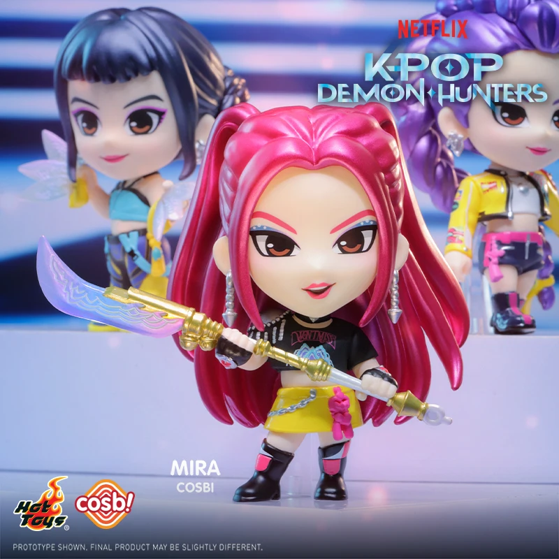 Фото Коллекционные фигурки Hot Toys K-POP Demon Hunters Cosbi: Руми, Зои, Мира, Джину, Эбби, Бэби, Дерпи, Сусси — загадочные подарки в слепых коробках №4