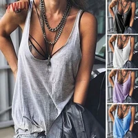 loose tank top black crop tops women summer camis soft backless camisole fashion casual tube top female sleeveless cropped vest