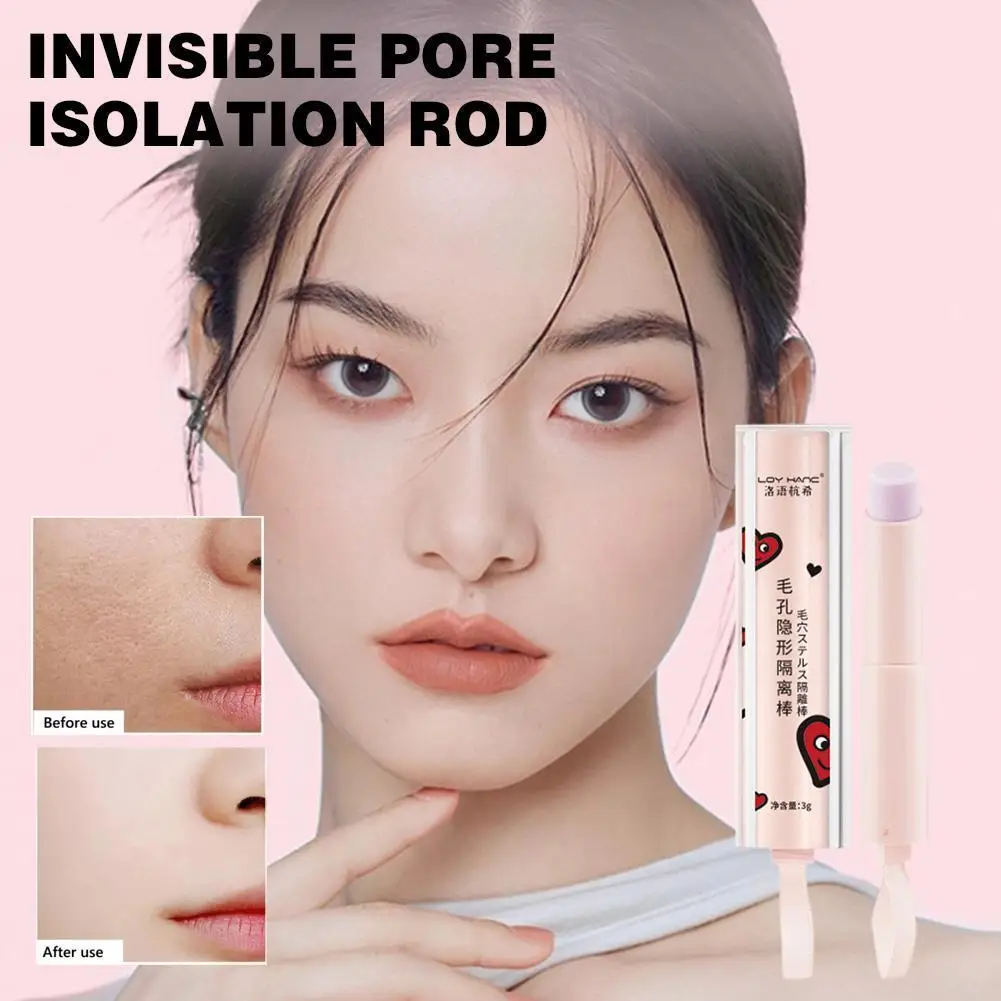 

Invisible Pore Primer Stick Pore Eraser Waterproof Base Lines Makeup Smooth Oil-control Face Makeup Isolation Primer Fine P F1E4