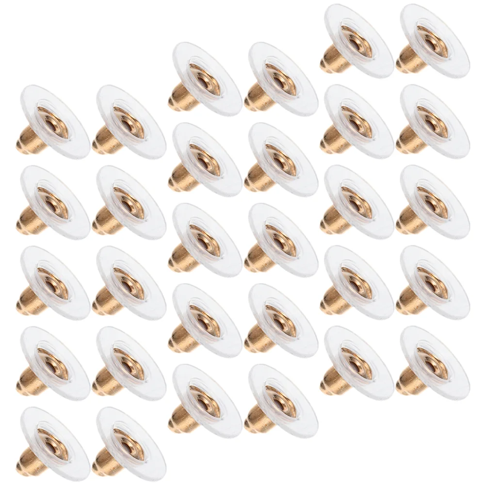 200 шт. стопор для задней части сережек украшенный ушами уникальные тяжелые