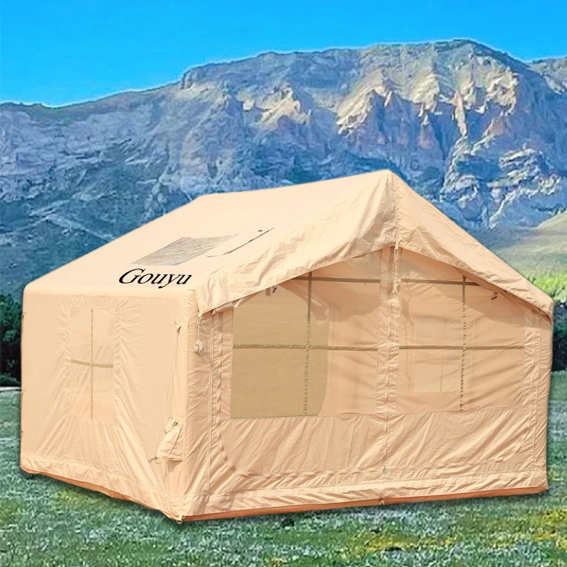 7 5 плоская надувная палатка с дымоходом большое пространство универсальная