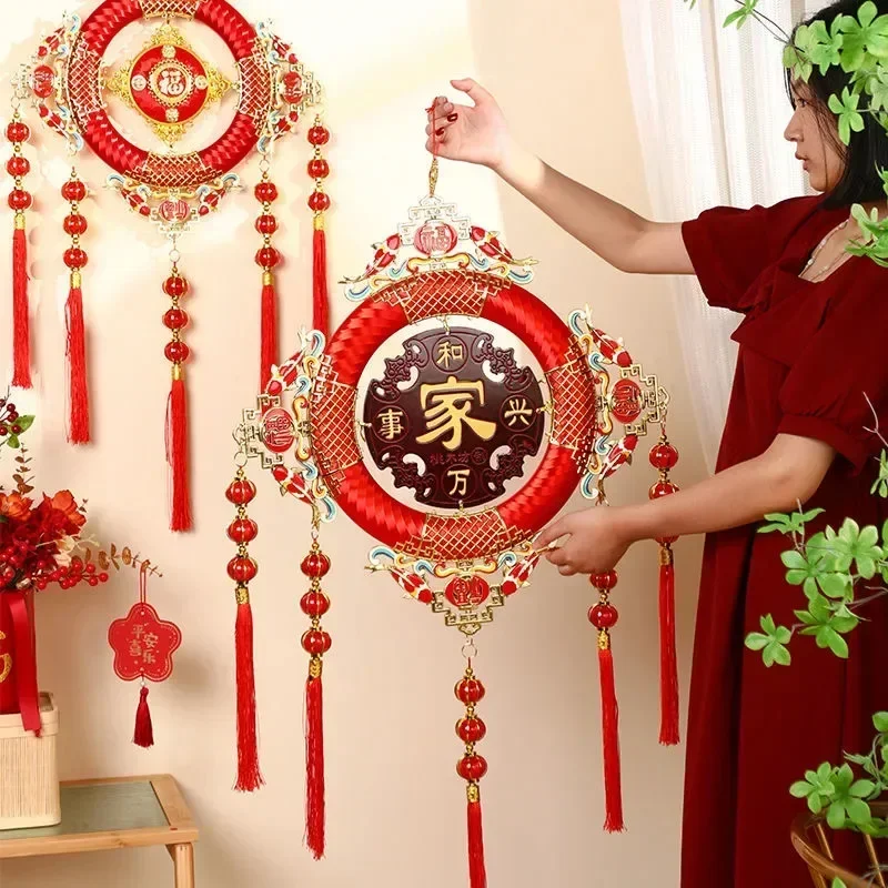 

Весенний праздничный декор, персиковое дерево, ручная работа, искусственное украшение для 2024 года, китайский новый год, свадебная церемония, домашний декор