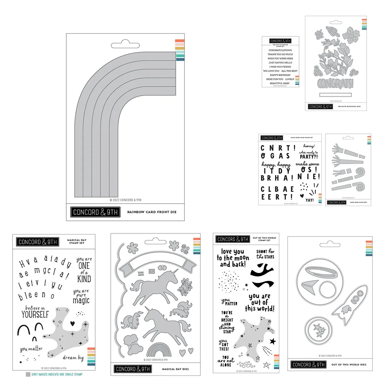 

New Arrival Rainbow Carousel Metal Cutting Dies and Clear Stamps for Dies Scrapbooking Make Card Album Craft Template Decoration