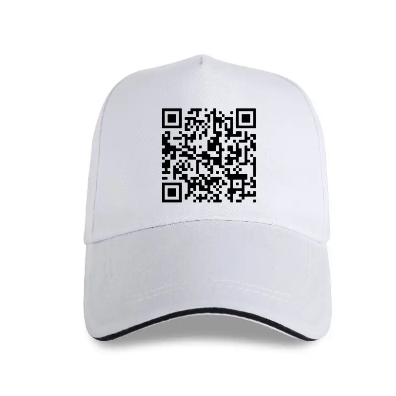 

new cap hat Rickroll QR Code 2021 Men's Casual High Quality 100%Cotton Baseball Cap casual hip hop for men