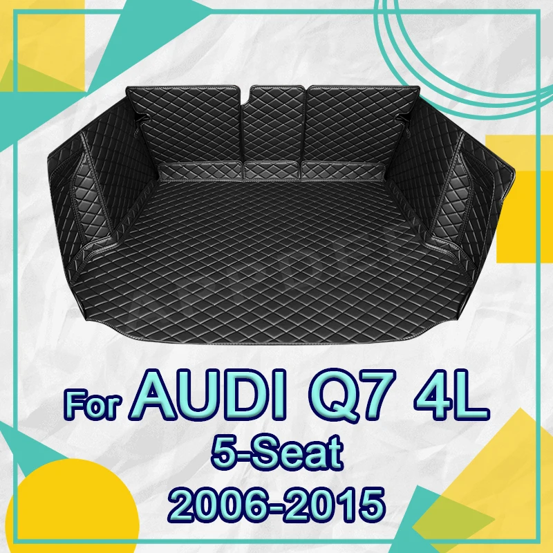 Коврик в багажник с полным покрытием для Audi Q7 5-Seat 4l 2006-2015 14 13 12 11 10 09 08