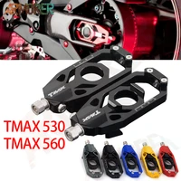 motorcycle rear axle chain adjuster tensioner catena spool accessories for yamaha tmax 530 560 tmax530 dxsx tmax560 tmax 560