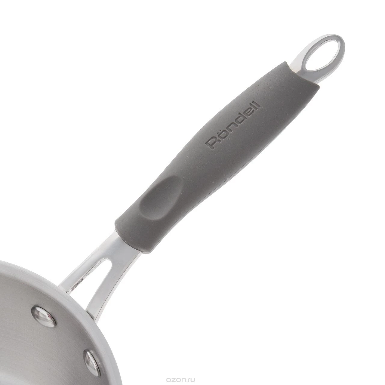 Ковш с крышкой Rondell Balance RDS-752 (Диаметр 16 см объем 1.4 л нержавеющая сталь внутренние