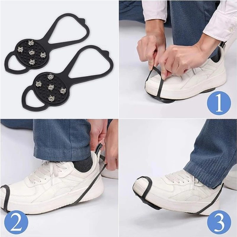 Рисунок 4 - 1 пара, Нескользящие шипы для обуви