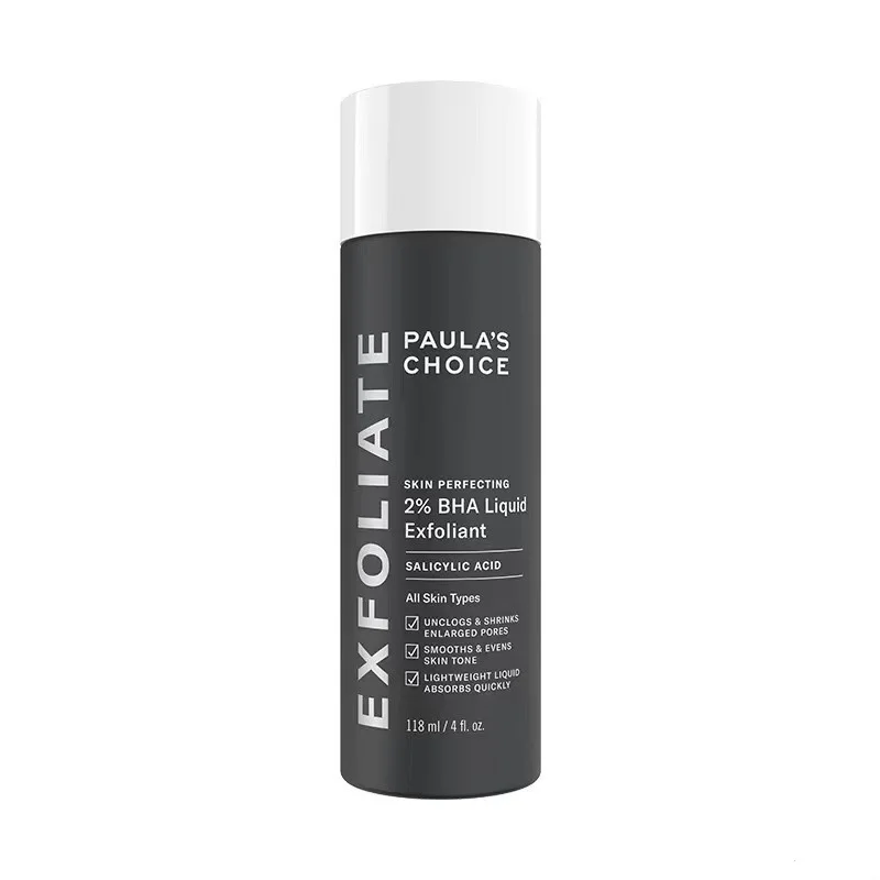 

118ml Paulas Choice 2% BHA Liquid Salicylic Acid Facial Serum Exfoliant Remove Blackhead Anti-wrinkles Dredge Pores Oil Control