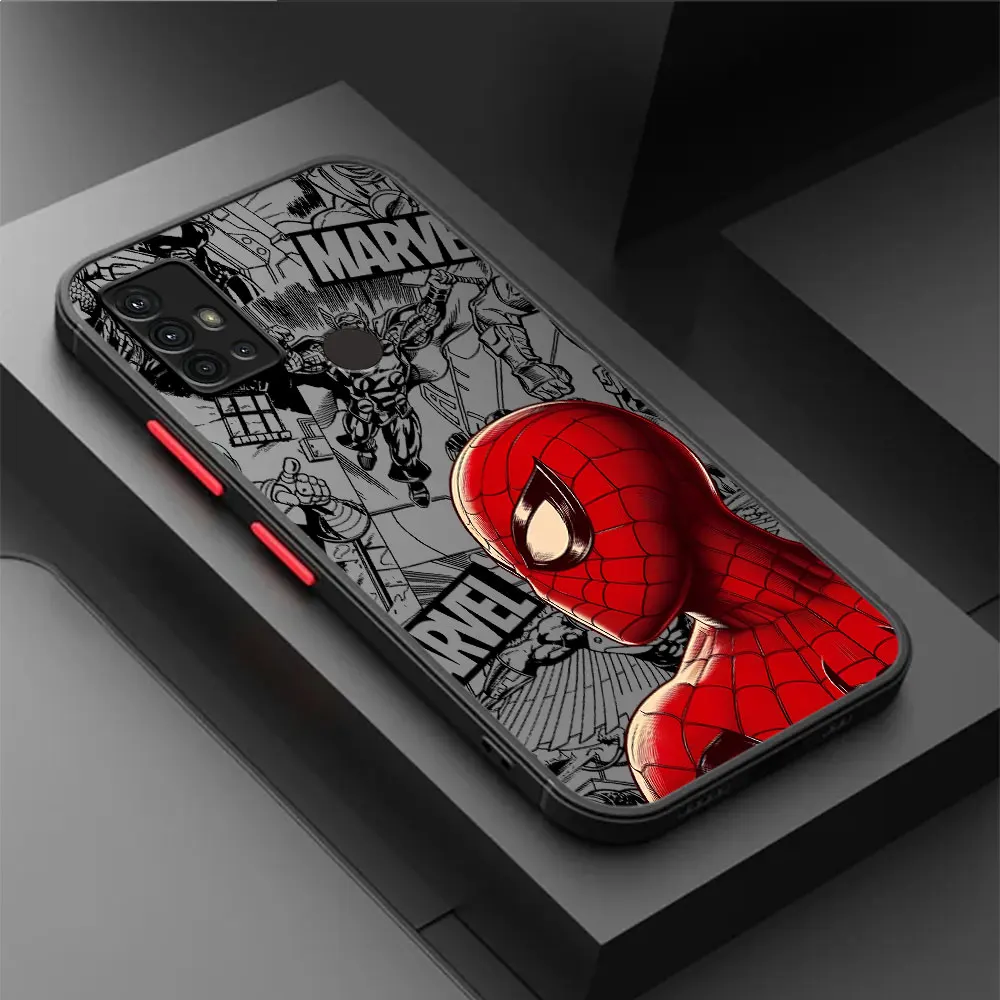 Матовый чехол для Samsung Galaxy A10 A20 A30 A50 A70 A02 A03 A04 A11 A42 A71 5G A03s A04e