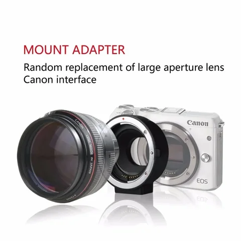 Кольцо-адаптер объектива Meike MK-C-AF4 с автоматической фокусировкой для объектива Canon EF EF-S на камеру EOS M с креплением EF-M