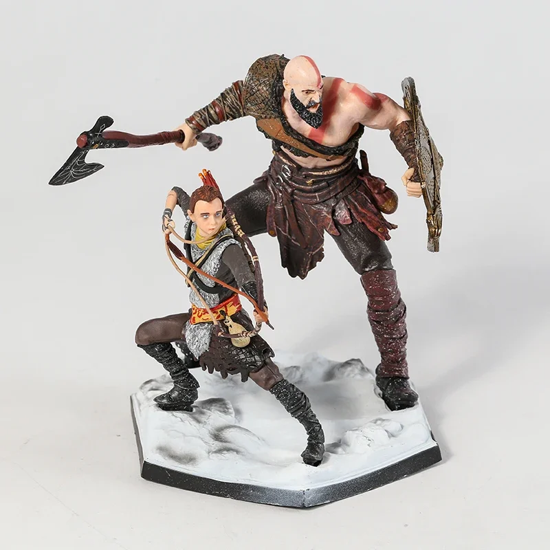 Фигурка Кратоса и Атрея из God of War Deluxe, статуэтка из ПВХ, коллекционная игрушка. (art.: 3920dc8efdbb9) - 3920dc8efdbb9