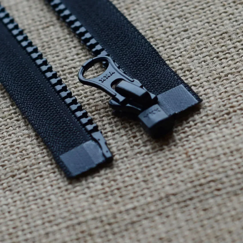 

YKK Resin Zipper No. 5 Resin Single Black Zipper 30-100cm Coat Placket Couture Materiel Accessoires Couture Zipper Sliders