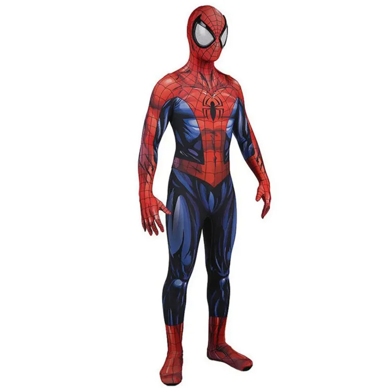 

Super Hero Costume for Children and Adults, Spandex Jumpsuit, Zentai, Halloween Party Cosplay, 3D Style, High Quality