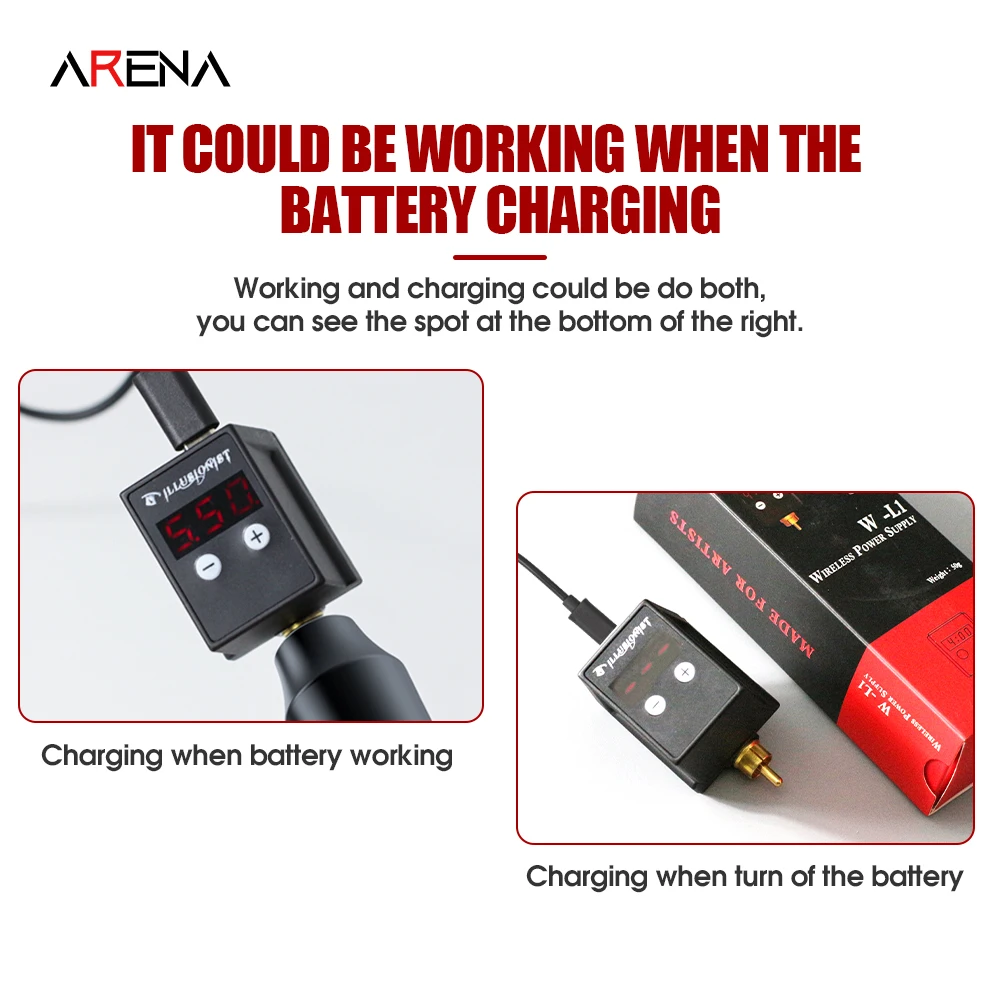 Arena стабильный светильник пму Перманентный Макияж Ротари Машина татуировки