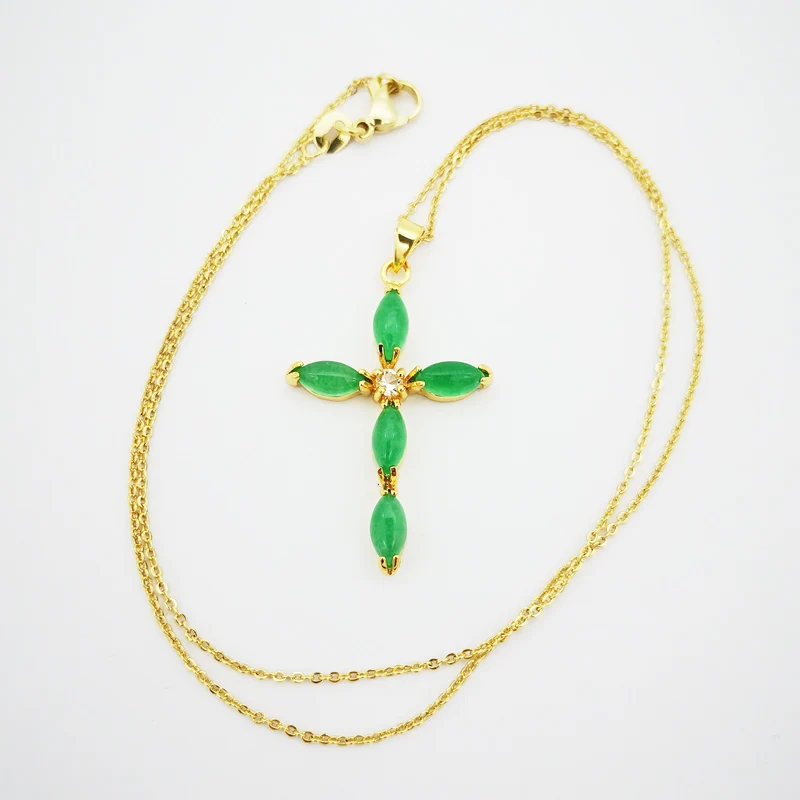 1 шт. цепочка с подвеской-крестом 35 х24 мм | Украшения и аксессуары