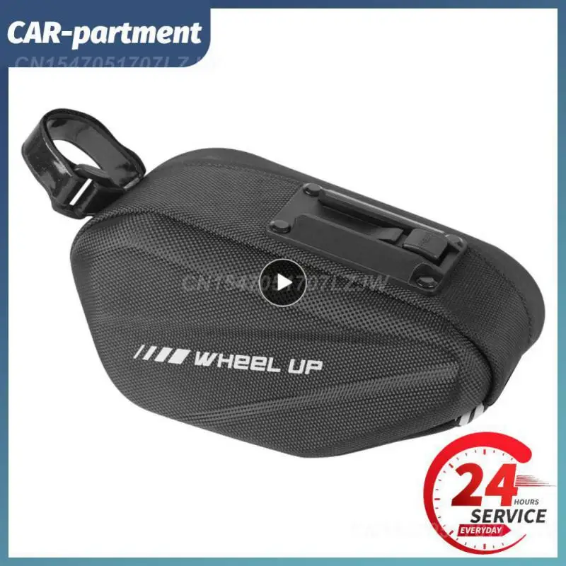 

Riding Hard Shell Tail Bag Bike Tail Bag Saddle Bag Bike Saddle Bag Road Seat Bike Bag Saddle Storage Bag Water Repellent 2021