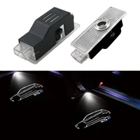 2 pcsset car door hd led laser projector lamp welcome light for bmw e70 f15 e53 x5 logo auto warning light external accessories
