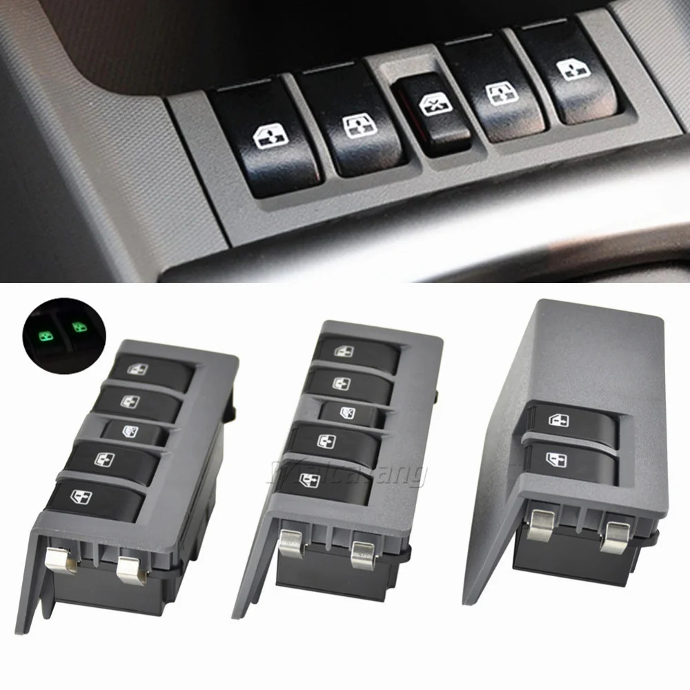 Interruptor de Control de elevalunas de alta calidad para Chevrolet Sail 2010-2014, 2 botones, 4 botones, OEM #9005042