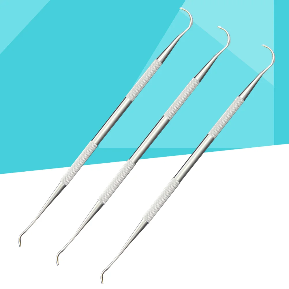 

3 шт., износостойкие зубочистки из нержавеющей стали