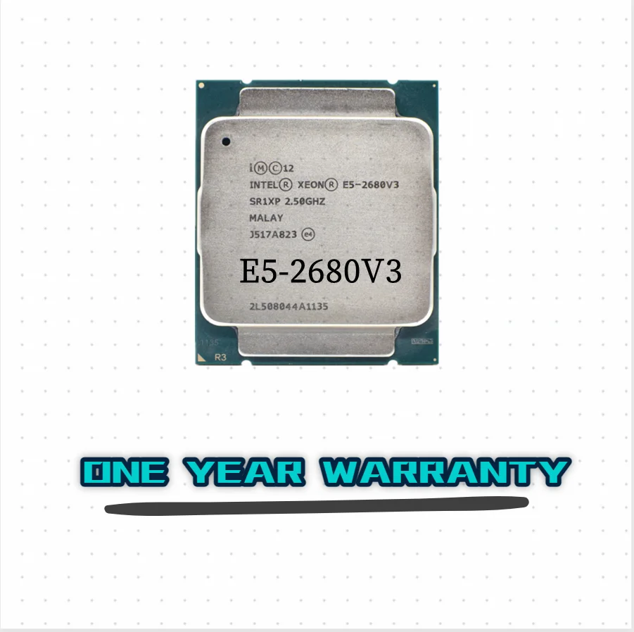 

Процессор Intel Xeon E5 2680 V3 SR1XP 2,5 ГГц 12 ядер 30 Мб разъем LGA 2011-3 ЦП E5 2680V 3
