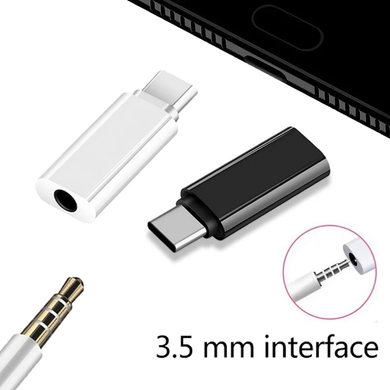 

1 шт. адаптер Type-C штекер 3,5 мм аудио кабель адаптер конвертер для Mac Xiaomi Huawei Проводной адаптер для наушников