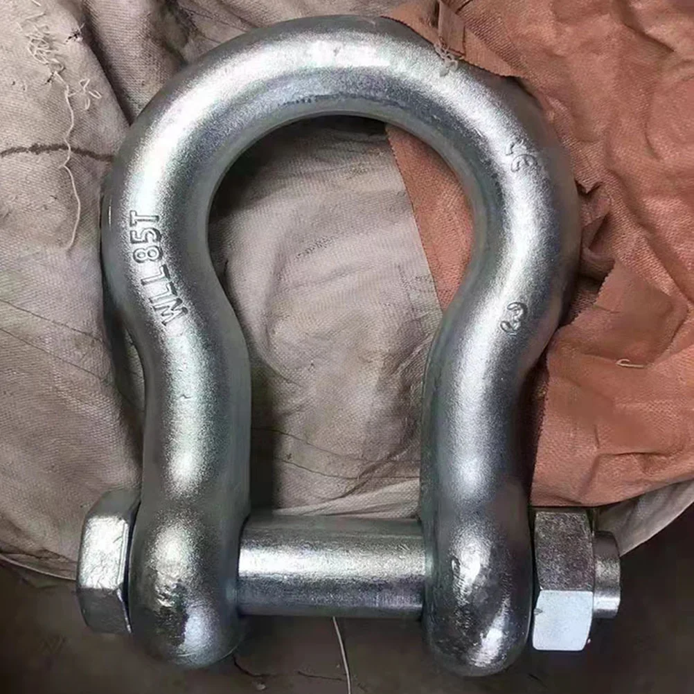 

2pcs D Ring Shackles Screw In Shackles Chain Shackles D Ring Towing Shackles